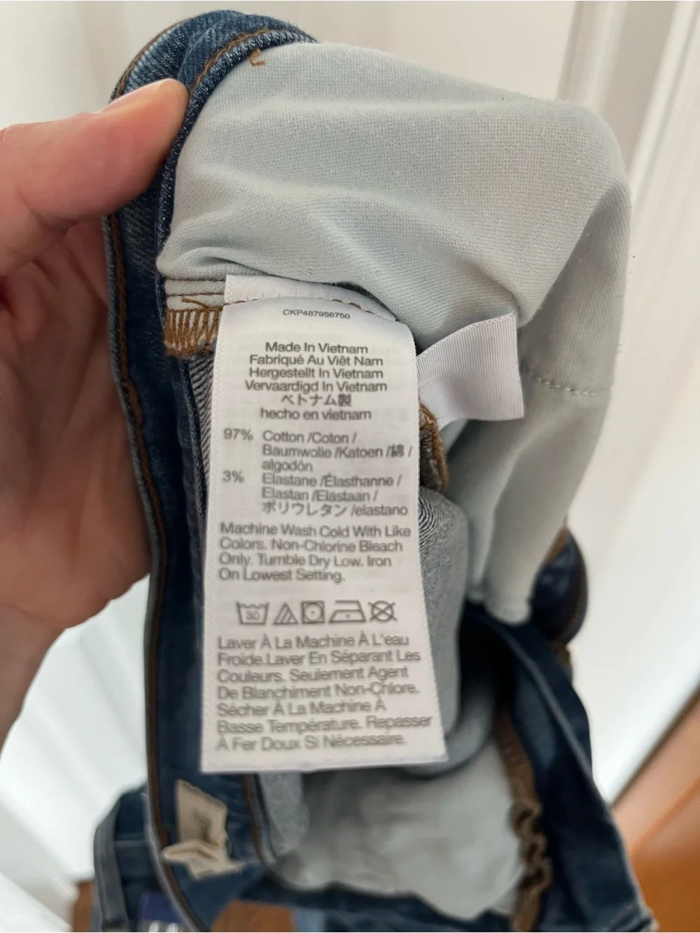 Madewell The Perfect Vintage Wide-Leg Jean in Mayfield Wash - Size 27T - Picture 4 of 4